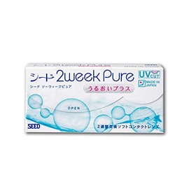 シード ２ウィークピュアうるおいプラス BC:8.60 PWR:-6.00 DIA:14.2