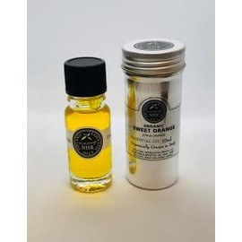 Organic Sweet Orange Essential Oil (Citrus sinensis) (250ml) by NHR Organic Oils