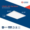 Lithonia Lighting CPANL 2x2 LED Flat Panel Light, 2 ft.