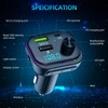 FM Transmitter Bluetooth V5.3-54W (PD 36W & 18W) 3 USB