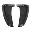 2Pcs Side Mudguard Vent Trim Left Right 20cm Glossy Black