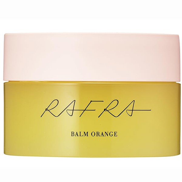 (New Formulation) Large Capacity Rafra Cleansing Balm Orange Orange Scent 7.1 oz (200 g) Formulated with Over 99% Natural Ingredients, Makeup Remover, Cleansing, Pore Countermeasure, Double Face Wash