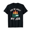 Dumpster Fire Fine Everythings Humor Dumpster T-Shirt
