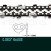 Baumr-AG Tru-Sharp 3/8 Pitch Chainsaw Chain for 24 Inch Bar