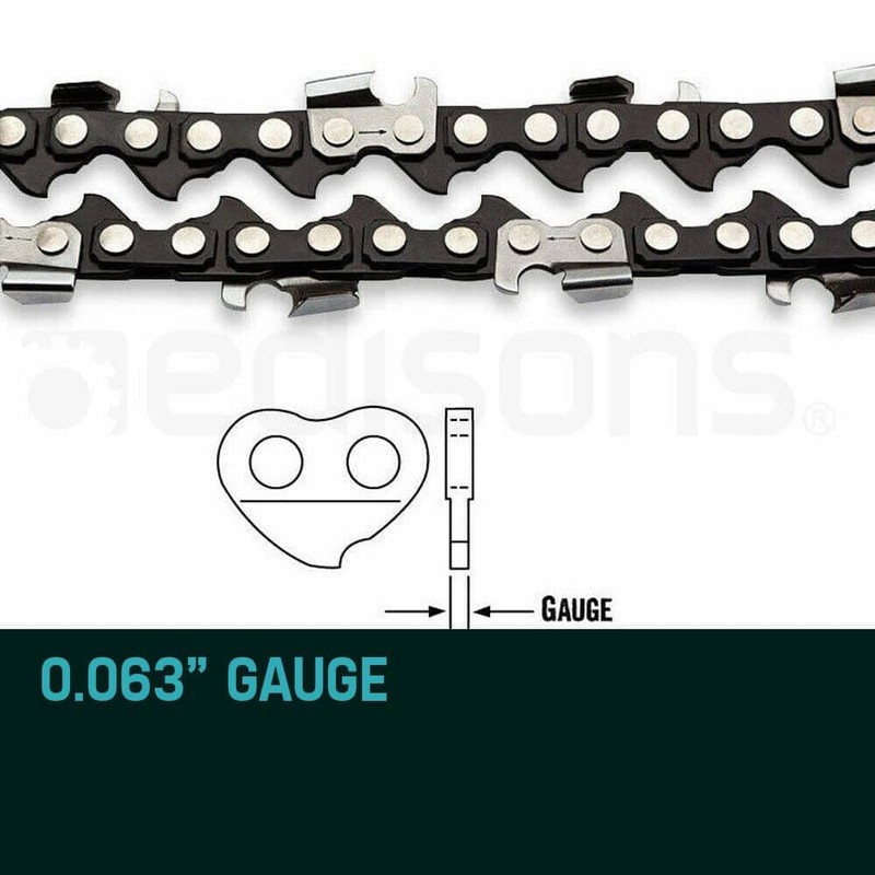 Baumr-AG Tru-Sharp 3/8 Pitch Chainsaw Chain for 24 Inch Bar