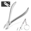 LEONTOOL Stainless Steel Screw Cutter for Glass, Spring Loaded Eyeglass