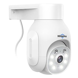 (5 Megapixels, POE Security Camera, Can Not Be Used Alone) Hiseeu NVR Unit Expansion POE Security Camera, 5 Megapixels, IP66 Waterproof, Suitable for Both Outdoor and Indoor Use, Full Color, Infrared,