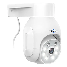 (5 Megapixels, POE Security Camera, Can Not Be Used Alone) Hiseeu NVR Unit Expansion POE Security Camera, 5 Megapixels, IP66 Waterproof, Suitable for Both Outdoor and Indoor Use, Full Color, Infrared,