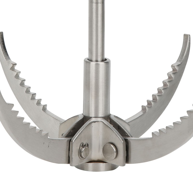 Stainless Steel Grappling Hook 4 Claws Rock Climbing Folding Hook
