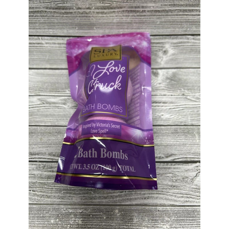 Spa Luxury-Love Struck Bath Bombs- New In Package