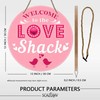 Welcome To The Love Shack Valentine's Day Signs Decor, Love