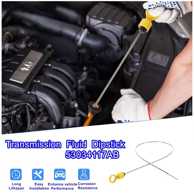 Transmission Fluid Dipstick 53034117AB,Compatible with Dodge Ram 2500 3500 6.7L