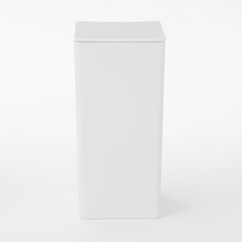 MUJI MAB04A6S Polypropylene Trash Can, Square Shape, Mini (Approx. 0.9