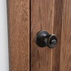 Design House 728725 Terrace 6-Way Latch Privacy Door Knob, Oil