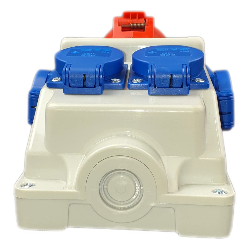 RoadEu Combination Wall Socket 16 A 5P with 4 x