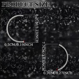 TOMALL Bling Car Inner Door Handle Cover Compatible with Mini Cooper Clubman Countryman Diamond Interior 4pcs Door Protector Crystal Car Interior Accessories Inside Door Pull Handle Grab Cover for Car