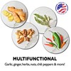 NexTrend Garlic Twister 4th Gen - Multifunctional Garlic/Ginger/Herb/Nuts, Garlic Press