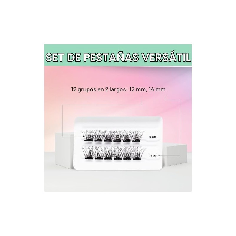 Extensin de pestaas postizas prepegadas Ardell Wispies Volume pestaas individuales