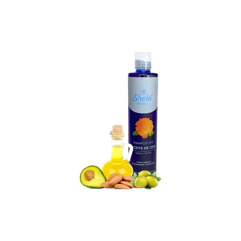 Shampoo Tipo Aceite De Oso Shelo Nabel 530ml Hidrata Y