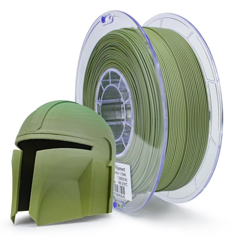 Ziro Rainbow/Gradient Matte PLA 3D Printer Filament 1.75mm:_(Matte) Gray Layer