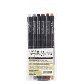 Copic Marker atyou Spica - Juego de bolígrafos con purpurina, 6 unidades