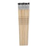 Charles Leonard Flat Tip Easel Paint Brushes with Long Handle,