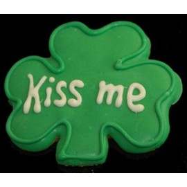 St. Patrick's Day Shamrock Cookies - Set of 12