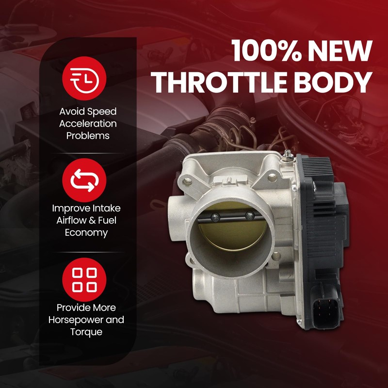 MOCA S20052 Throttle Body fits 2003-2006 for Nissan Sentra 1.8L