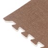 10pcs Cotton Linen Interlocking Carpet Tiles Anti Slip Floor Protection