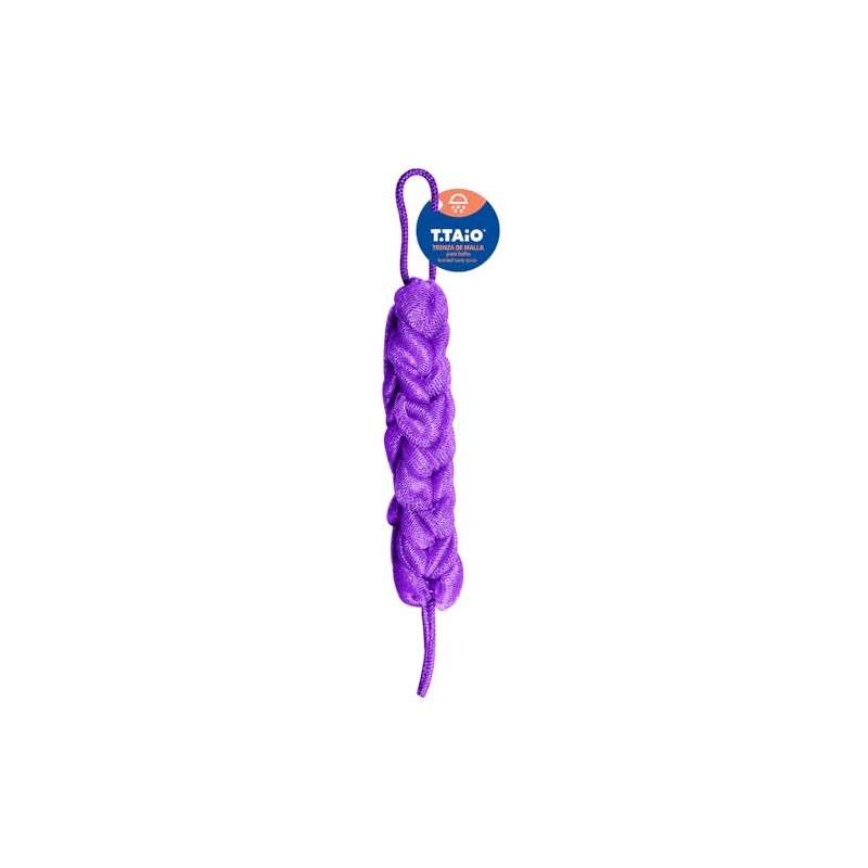 Trenza Malla Exfoliante Baño Taio Limpieza Corporal
