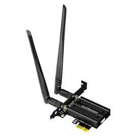 GLOTRENDS WiFi 5 PCIe Tarjeta de Red para PC, Bluetooth 4.2, Compatible con Windows 11/10/7/Linux