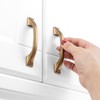 KOOFIZO 10 Pack 3 Inch Antique Brass Kitchen Cabinet Pulls