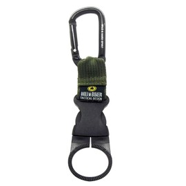 Nakayashi Manufacturing Tough Label 19842 Plastic Bottle Holder with Carabiner