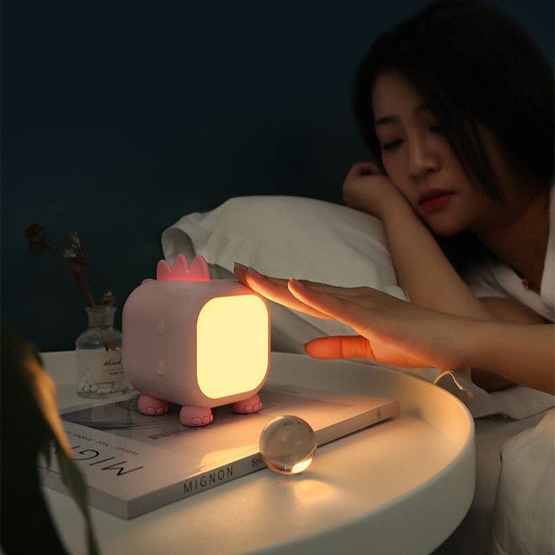 Hsthe Sea Kids Digital Alarm Clock Night Light Snooze Timer