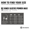Rehband Power Max Knee Support for Weight Sports 7 mm