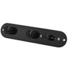 Electric Guitar Control Plate Switch Black Metal Prewired Wiring Harness