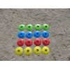 Aoakua Flat Compact Disc Marker Cones Flat Markers with Storage