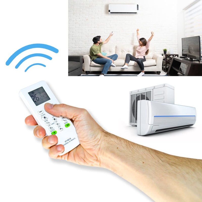 GOLDMAN SERVICE - Universal Remote Control Compatible with 6,000 Models