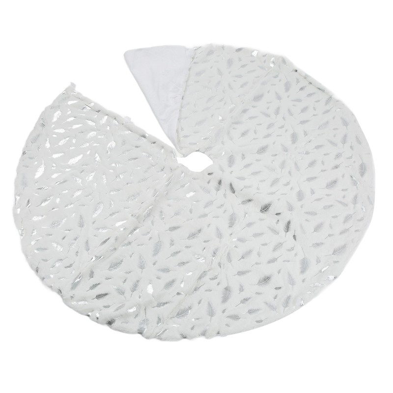 Christmas Tree Skirt Multi Purpose Elegant Appearance Soft Comfortable Xmas