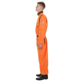Men's Orange Astronaut Costume - X-Large