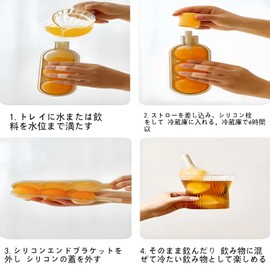 Popsicle Mold, Ice Lolly Mold, Greens Safe Easy Cleaning Kitchen Tools Food Grade Non-Stick Popsicle Maker Reusable DIY Popsicle Holder (Pack of 1)