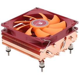 Thermalright AXP90 X47 Full Low Profile CPU Cooler, 47mm Height, with TL-9015R Slim PWM CPU Fan,Pure copper version, Computer ITX Heatsink Cooler, for AMD:AM4 AM5/Intel 1150/1151/1200/1700