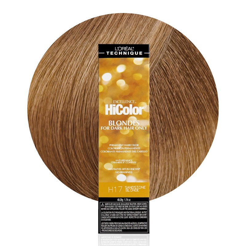 L'oreal Paris Excellence Hicolor Tinte permanente para el cabello, rubio