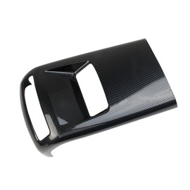 Korlot Carbon Fiber Central Armrest AC Vent Control Rear Seat Air Outlet Panel Cover for 2019-2024 Hyundai Palisade