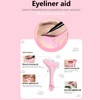 Eyeliner Stencils Wing Tips, Silicone Eyeliner Aid, Lipstick Wearing Aid,