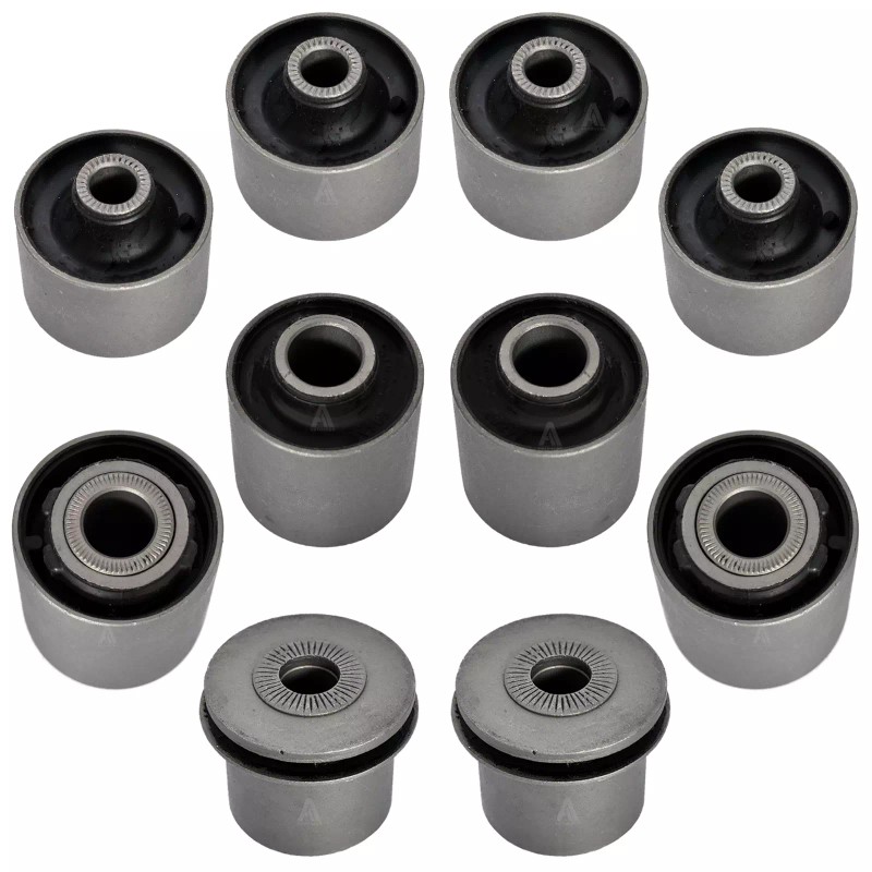 AUTOACER BUSHINGS KIT Front Upper + Lower Control Arm Bushing