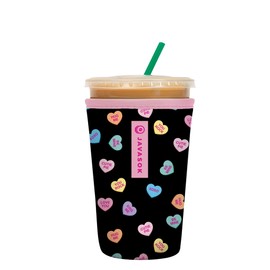 Sok It JavaSok Iced Coffee & Cold Soda Insulated Neoprene Cup Sleeve (Sweet Notes, Medium: 22-28oz)
