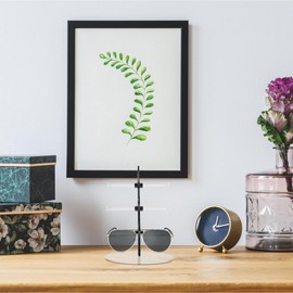 Zerodeko Sunglasses Rack Holder Acrylic Glasses Display Stand Eyeglasses Frame Riser Display Stand Eyewear Display Holder for Home Shop 3 Frames