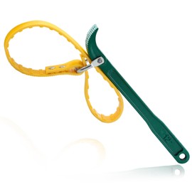 SPEEDWOX 12-Inch Belt Strap Wrench Oil Filter Wrench Set Oil Filter Remover Tool Multi-Purpose Strap Wrench Plumbing Wrench Adjustable Pipe Wrench For Opening Filter, Pipe And Tin