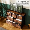 DUMOS Dresser for Bedroom with 7 Fabric Drawers, Chest Organizer